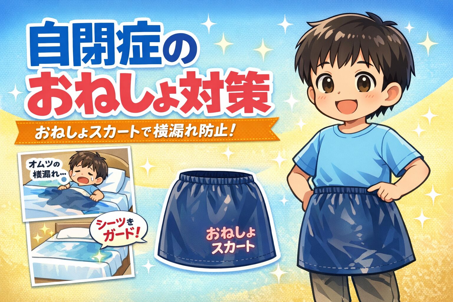 おねしょスカート